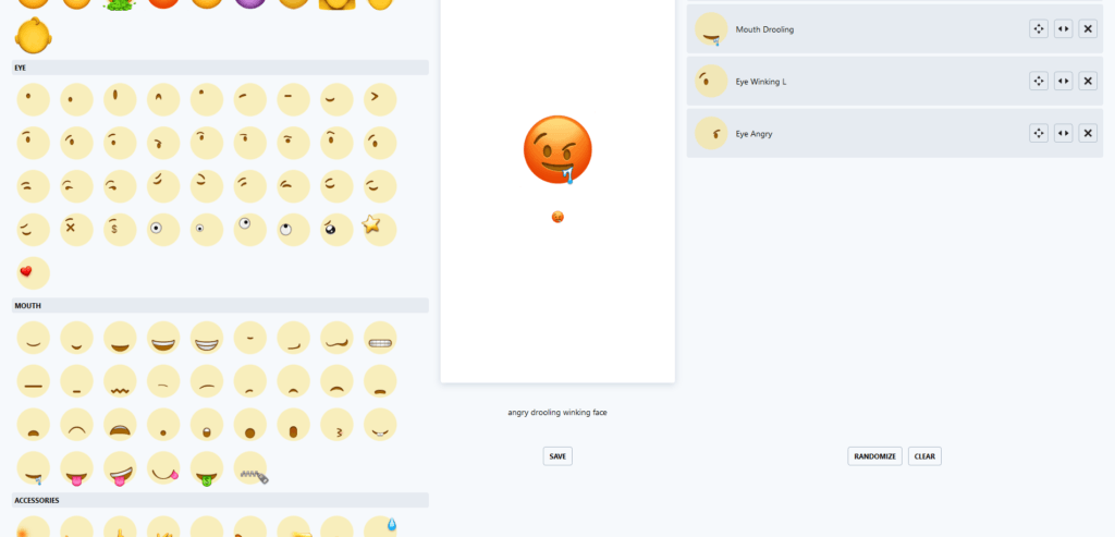 Emoji Builder random