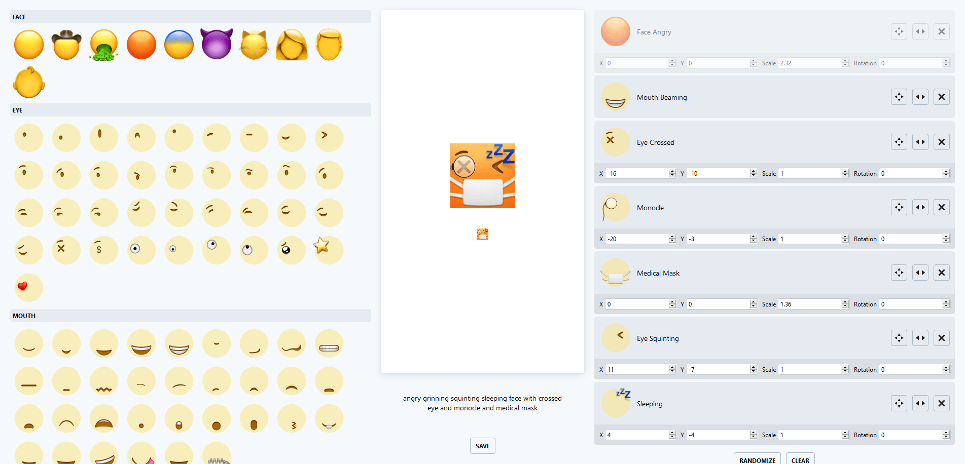 Emoji builder