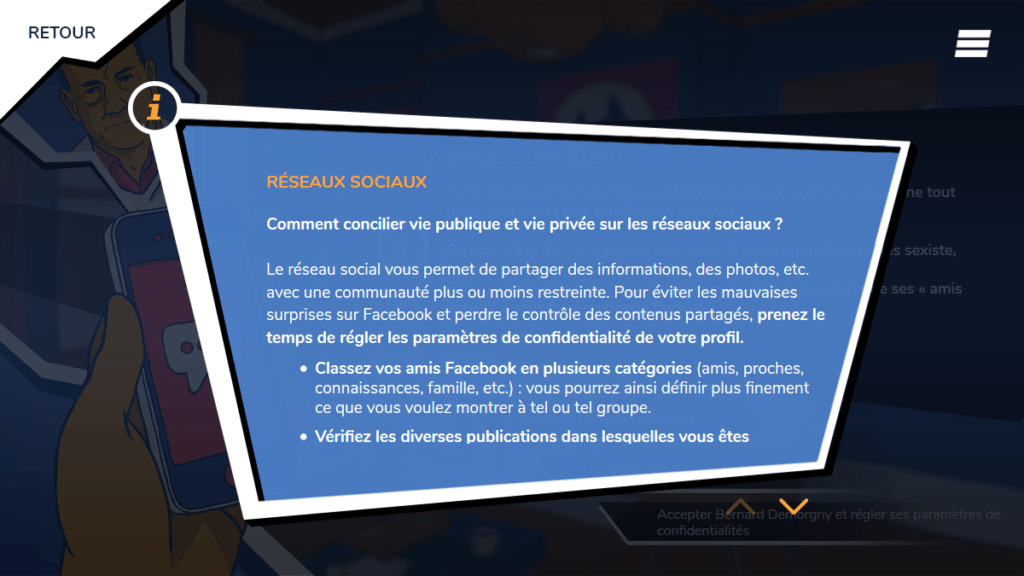 J'accepte recommandation