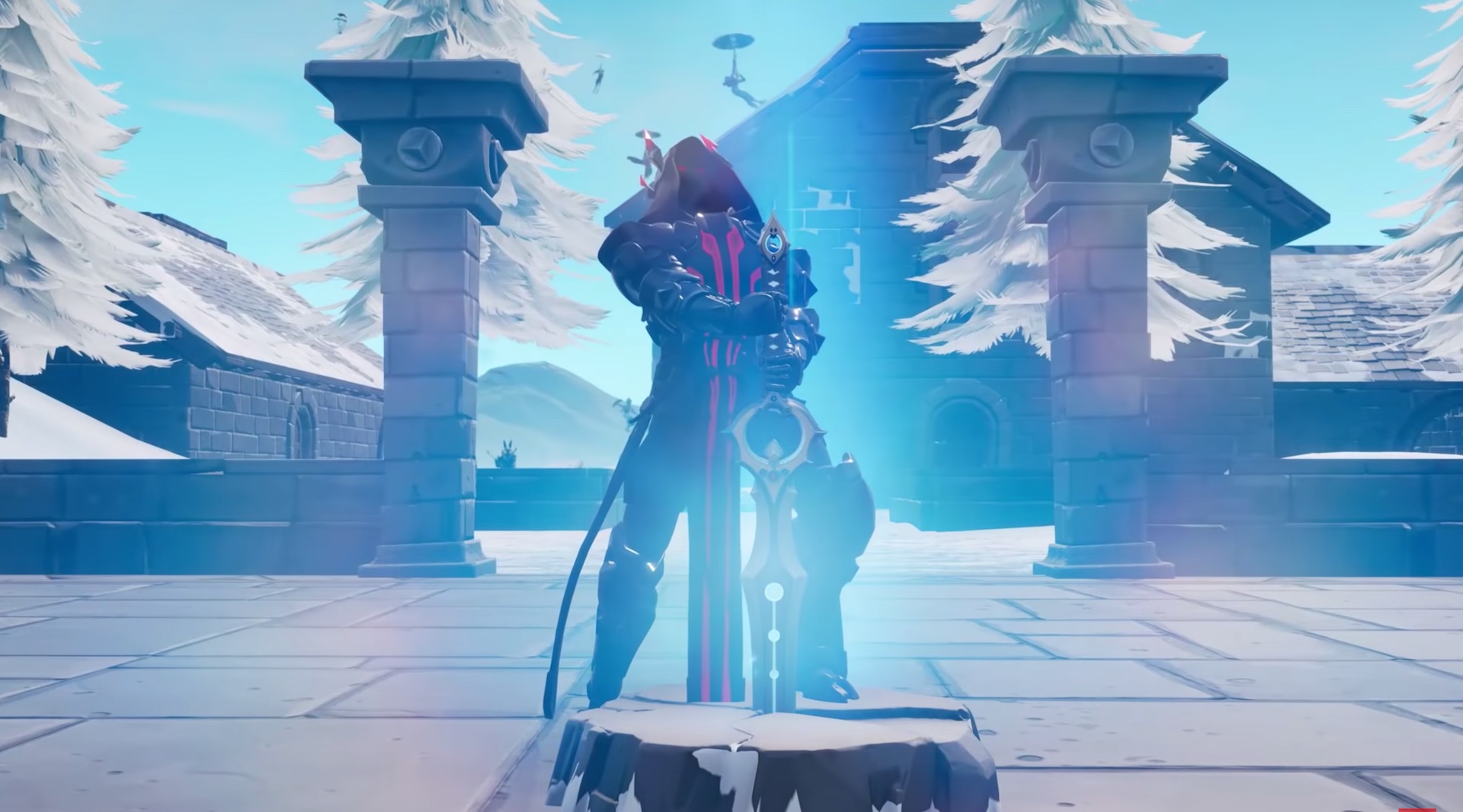 l infinity blade dans fortnite source youtube - cracer un serveur privac fortnite