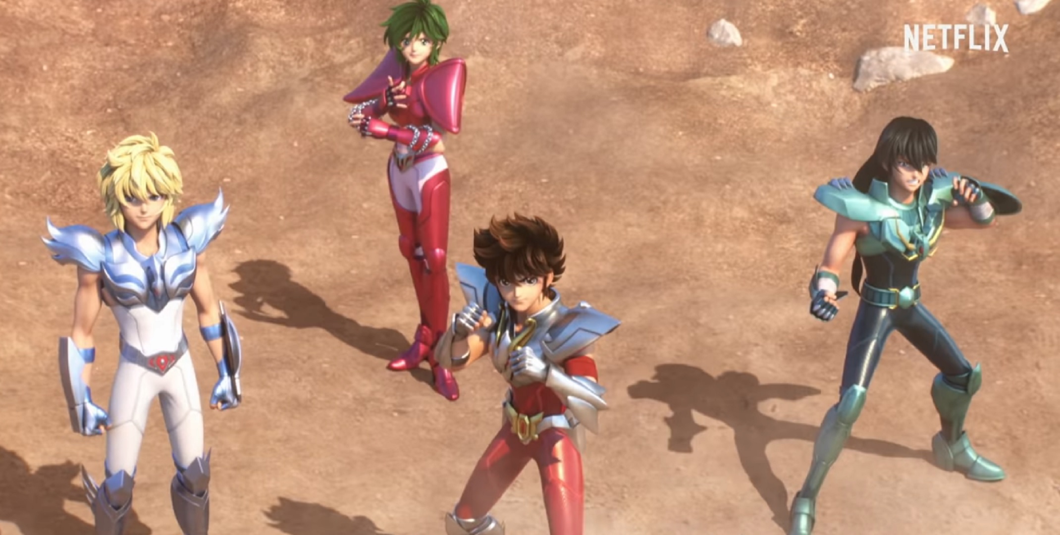 Résultat de recherche d'images pour "saint seiya netflix"