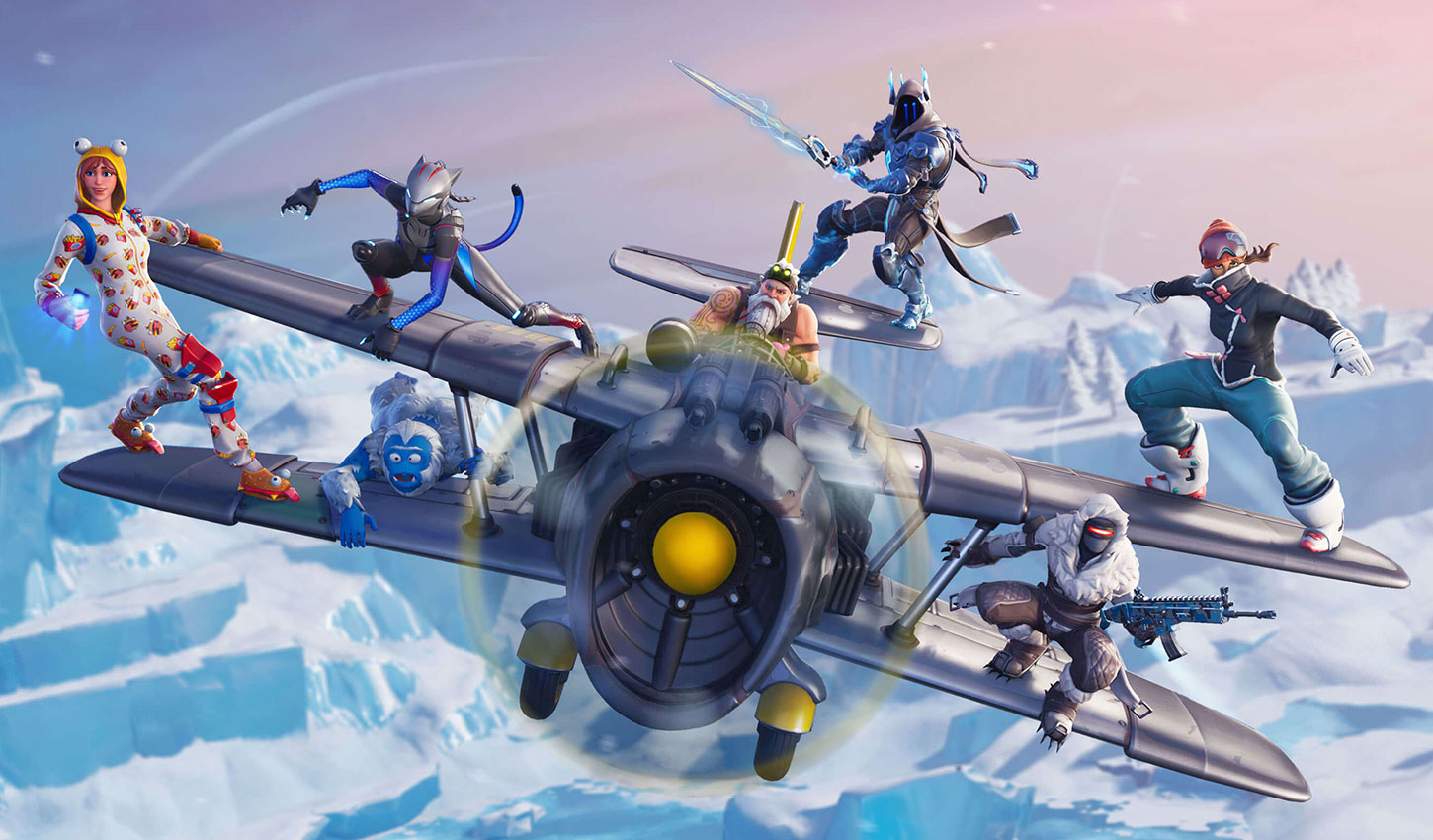 Fortnite Saison 8 Date De Sortie Theme Pirates Nouve!   autes Tout - la saison 7 de fortnite avec sa glace et ses avio!   ns source epic games