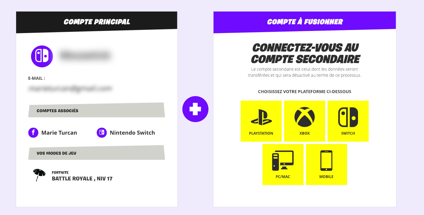 Fortnite Comment Fusionner Enfin Vos Comptes Ps4 Xbox Et Switch - epic games