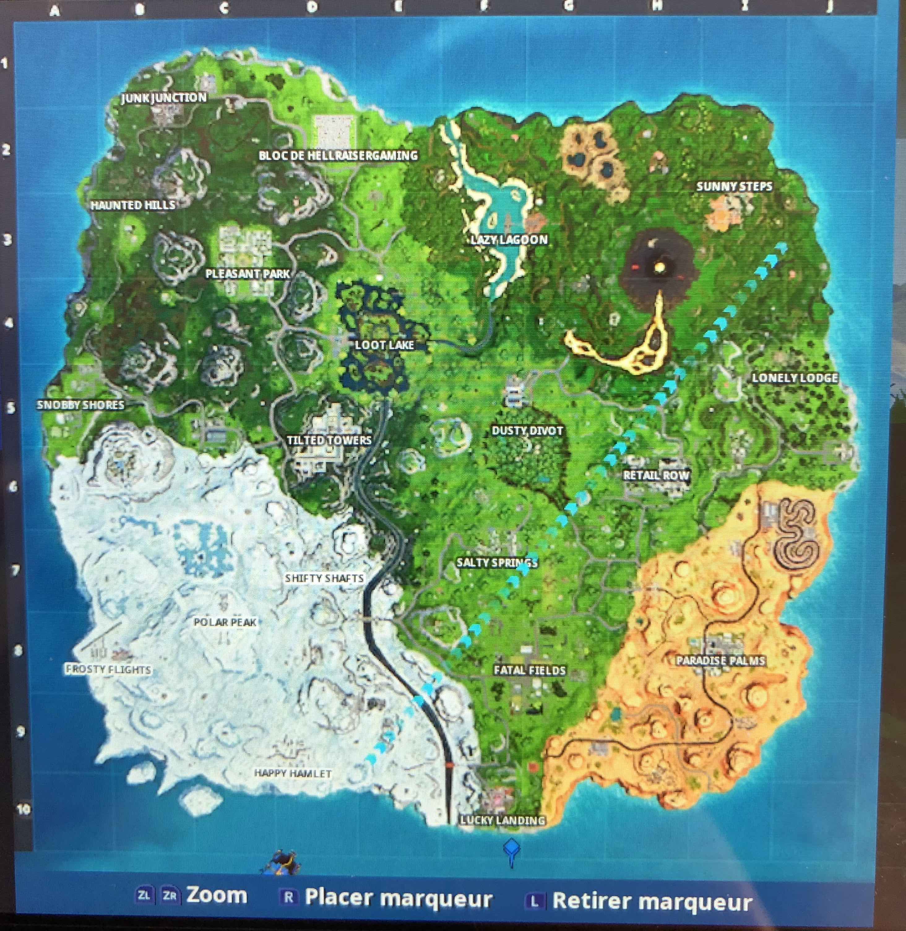 la nouvelle carte fortnite saison 8 - skin fortnite saison 8 hybride noir