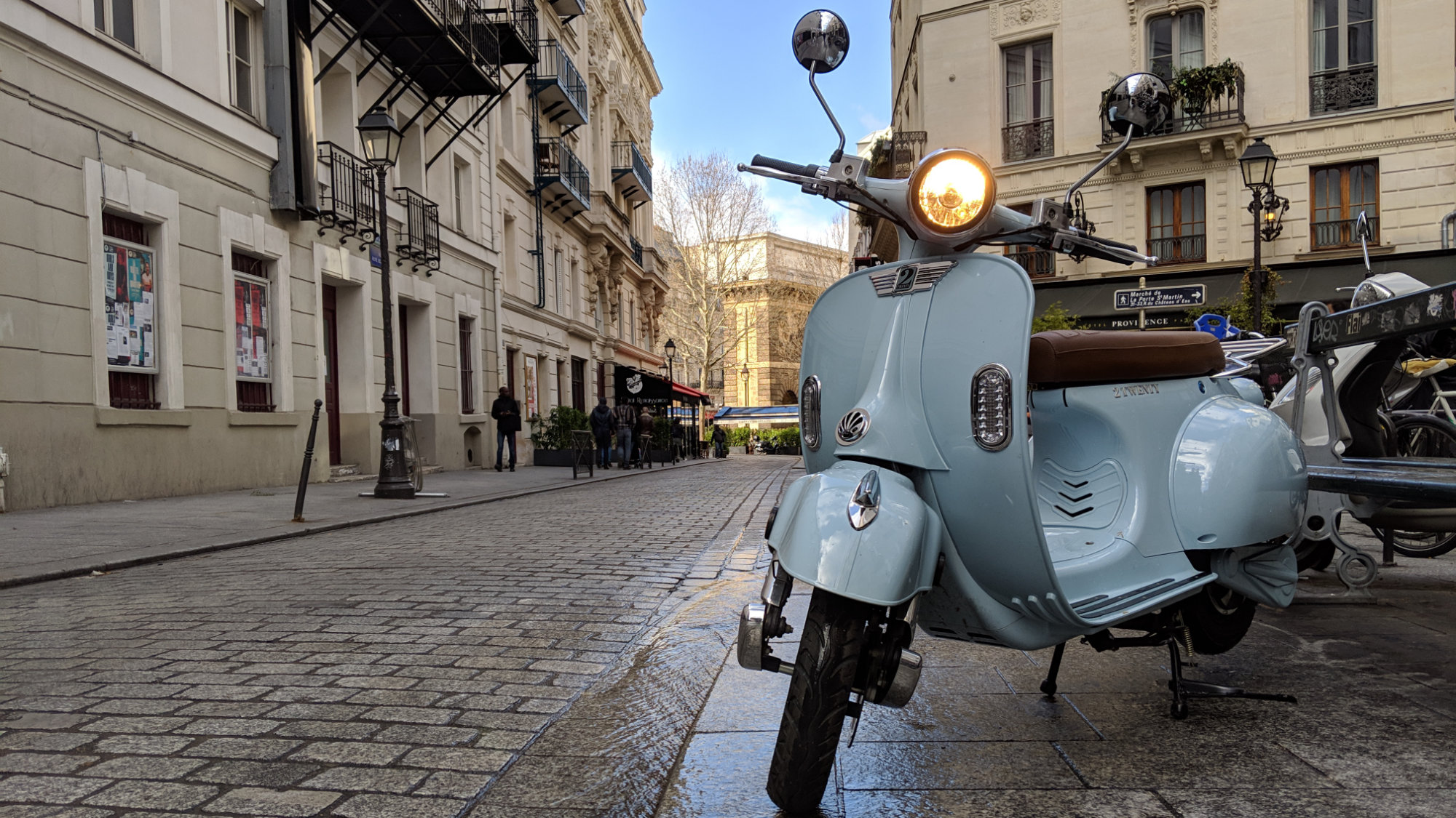 2Twenty scooter électrique Paris pollution Mobilité