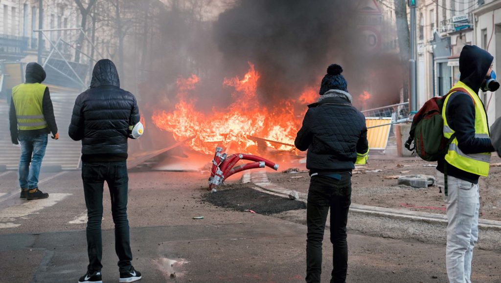 gilets jaunes manifestation