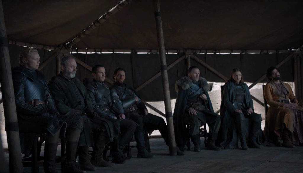 Brienne Davos Gendry inconnu inconnu Yara inconnu