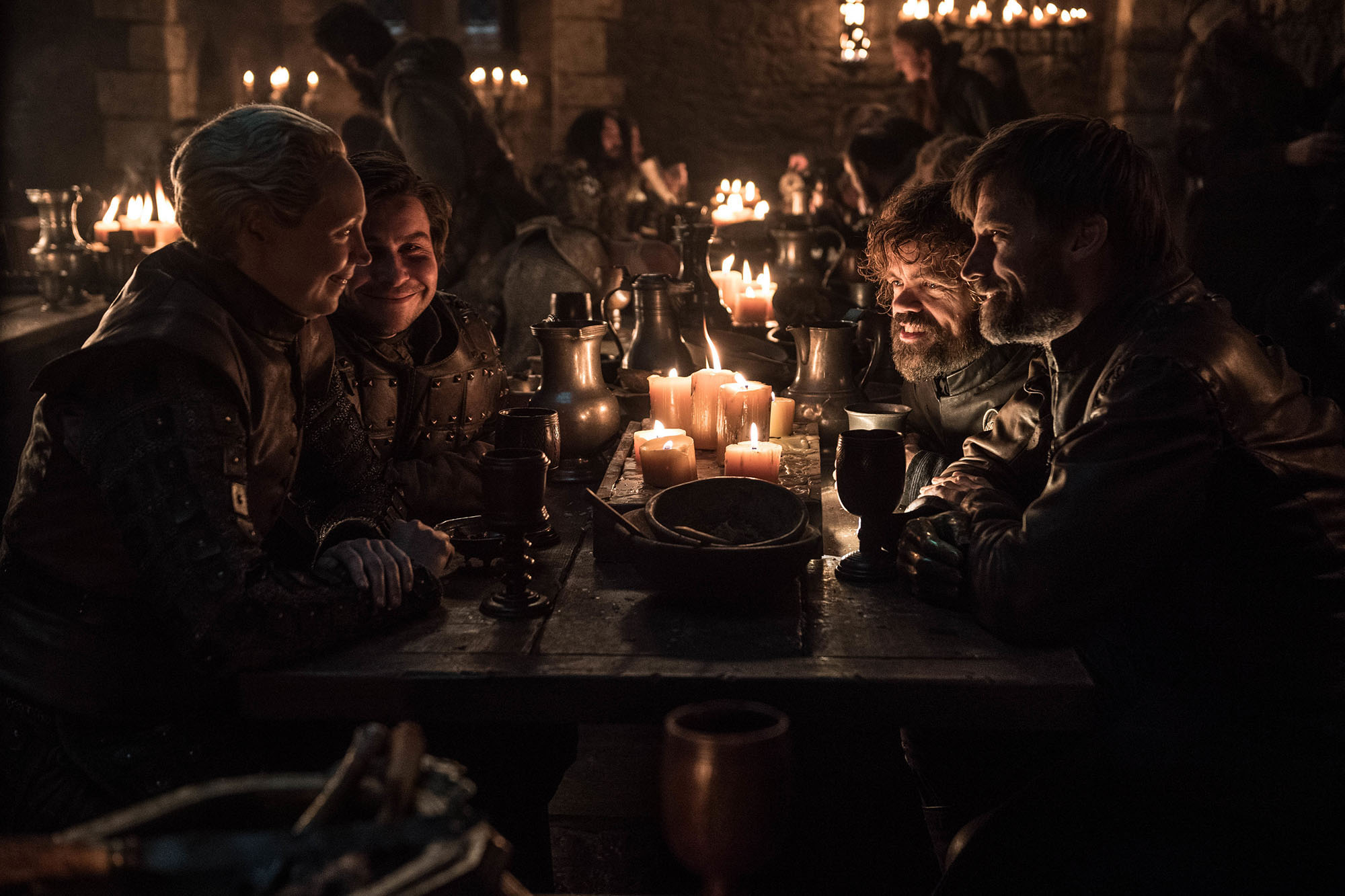 Brienne Podrick Tyrion Jaime Lannister