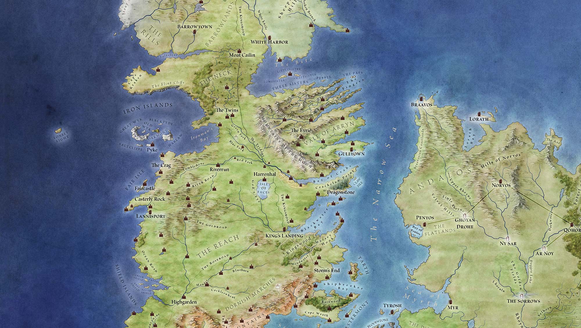 Game Of Thrones Que Trouve T On à Louest De Westeros