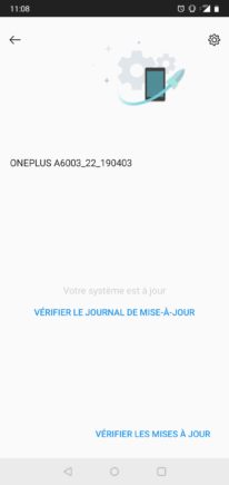 Android mise à jour OnePlus 6