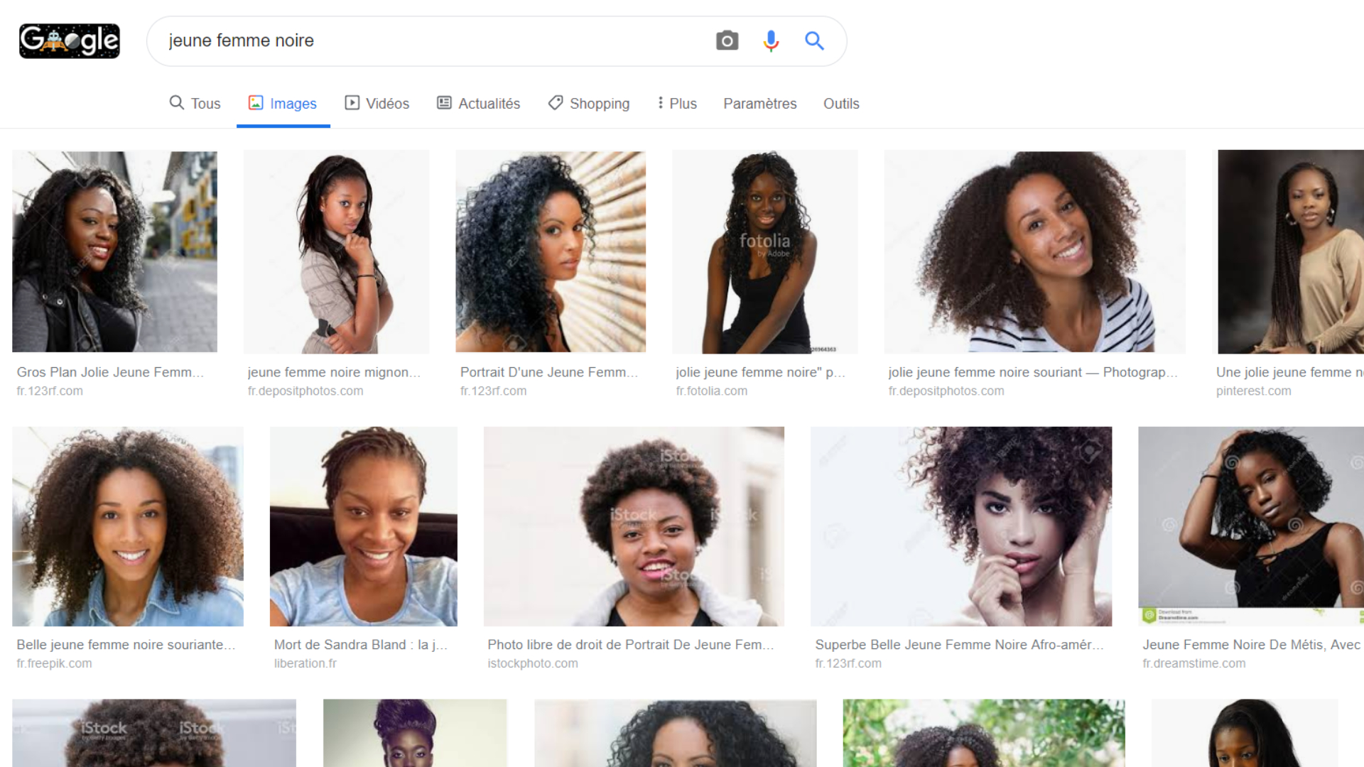 Image result for Google change son algorithme pour ne plus associer d’office les femmes non-blanches au porno"
