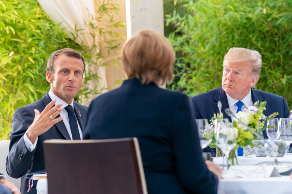 Macron Trump
