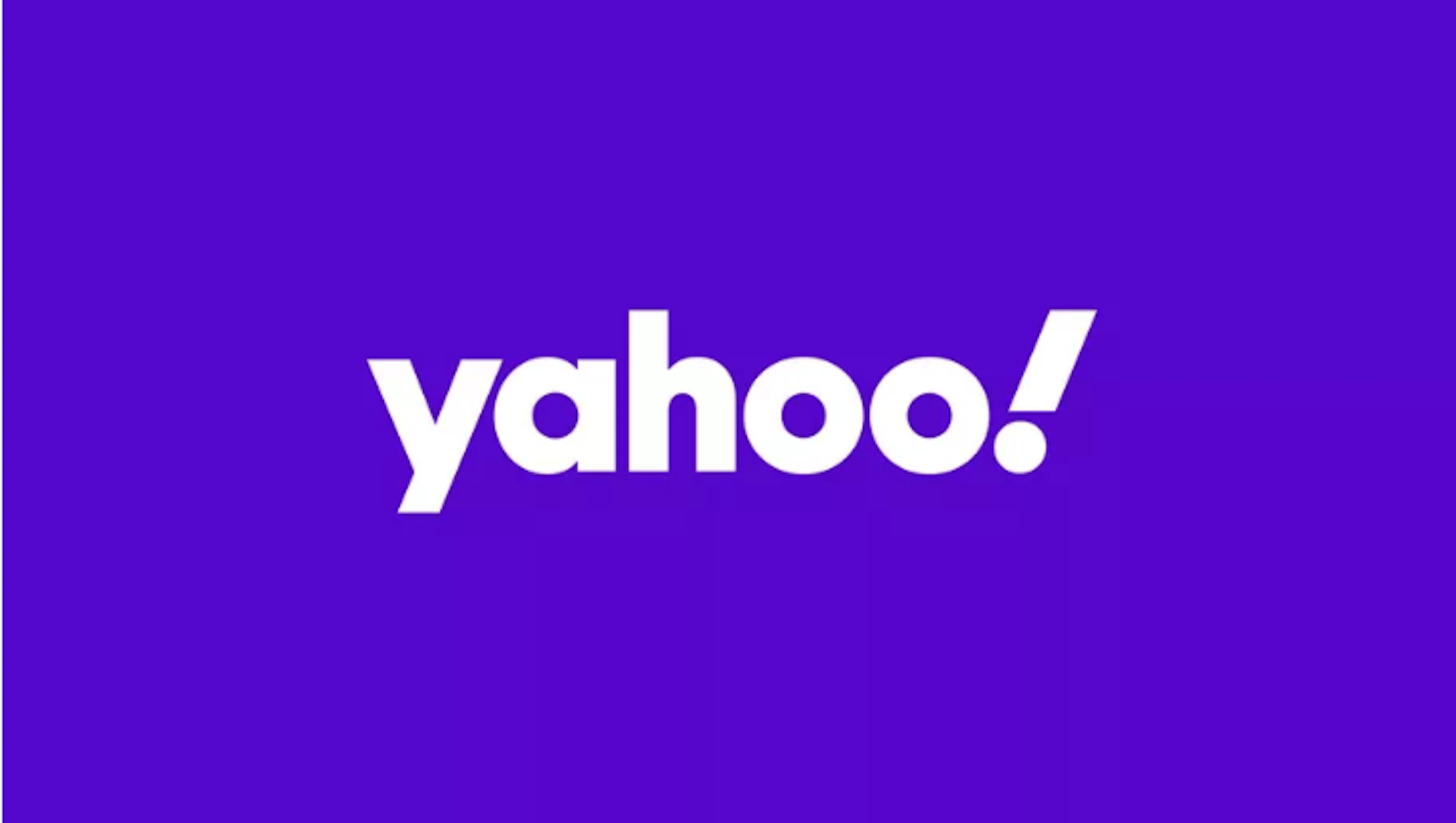  Yahoo  change de logo mais garde son point d exclamation