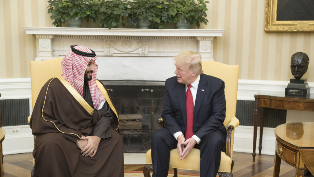 Donald Trump Ben Salmane