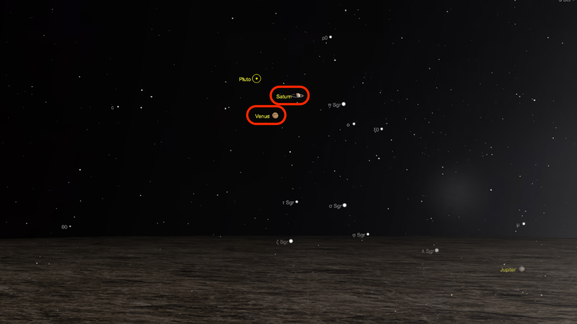 Ne Ratez Pas Le Rapprochement Entre Saturne Et Vénus Ce