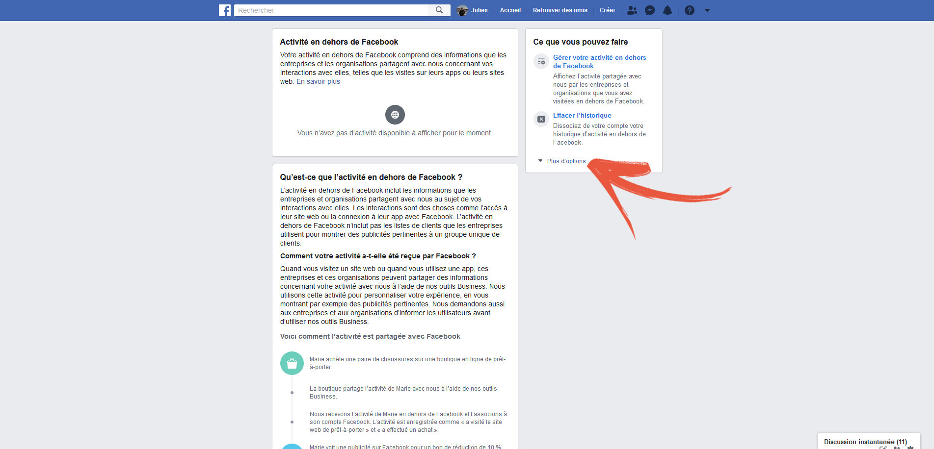 Facebook va supprimer la section Notre histoire des pages