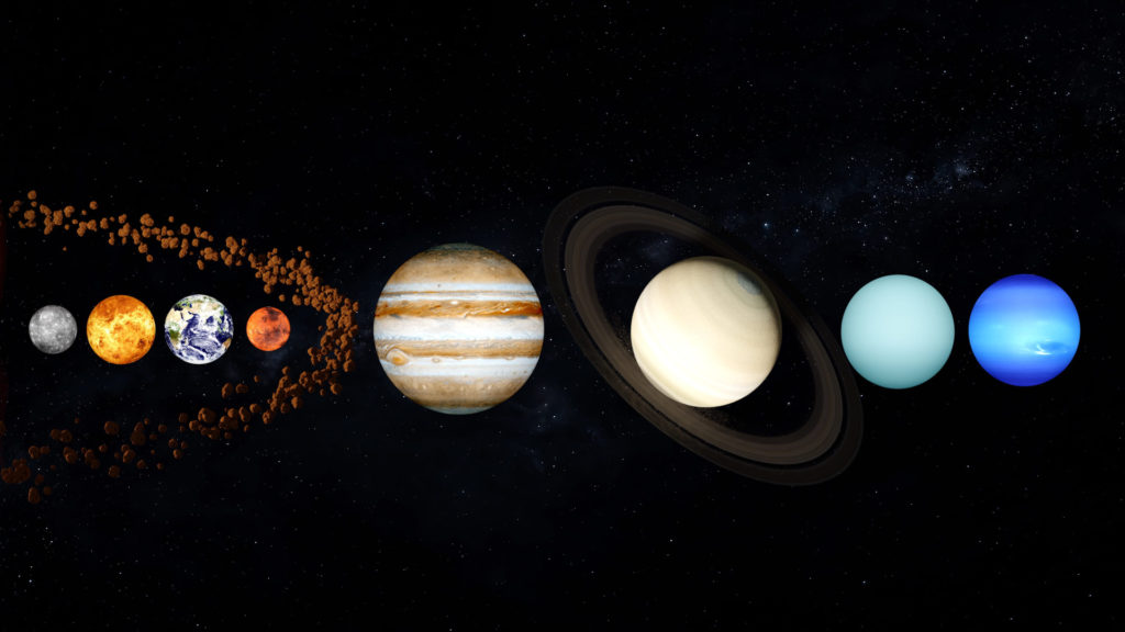 Combien de temps faut-il pour atteindre chaque planète du système solaire ?