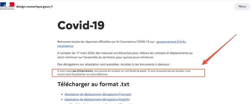 Scarica Gratis Images Attestation De Deplacement Sur Smartphone Le Gouvernement dernière salutations