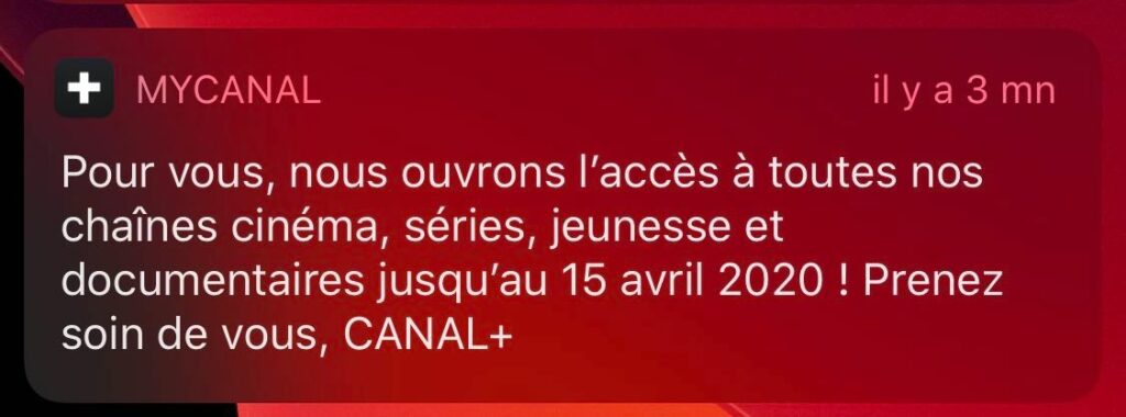 Coronavirus : Canal+ devient gratuit pour tous, les abonnés ont accès à toutes les chaînes ! By Julien Lausson (Numérama) File-1024x380