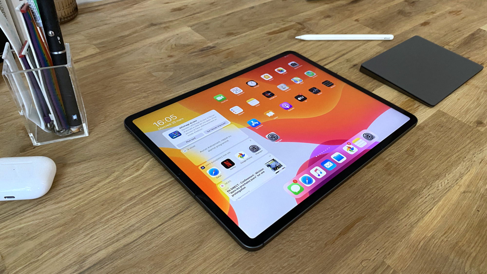 Test Apple iPad Pro 12,9 (2020) : l'imposante tablette se perfectionne -  Les Numériques