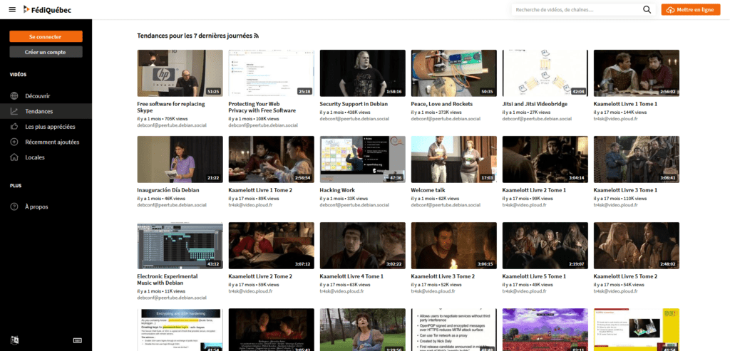 Instance PeerTube