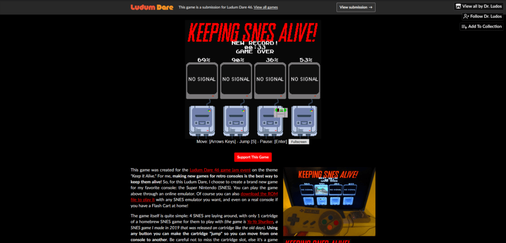 Keeping SNES Alive by Dr Ludos