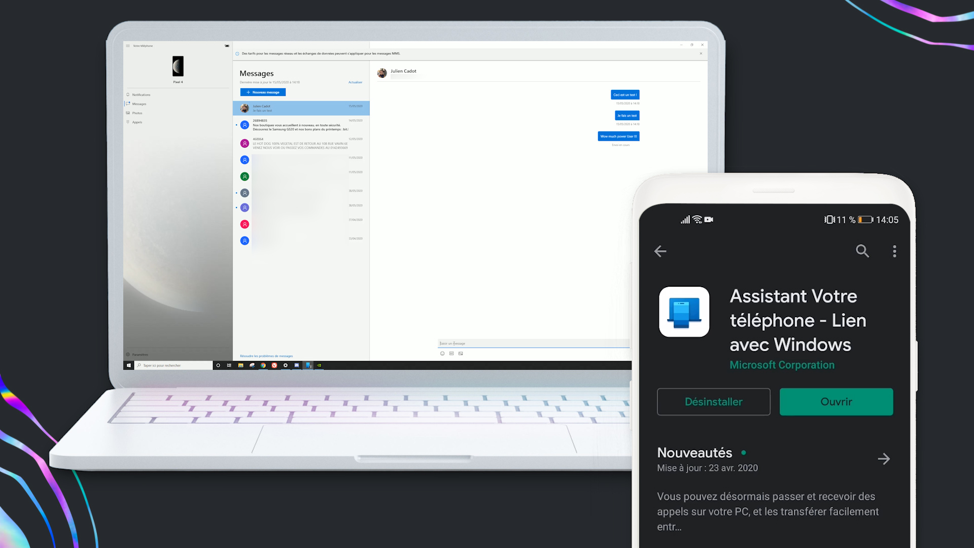 Comment Connecter Votre Smartphone Android A Un Mac Comment relier son smartphone Android à Windows 10 pour envoyer des SMS