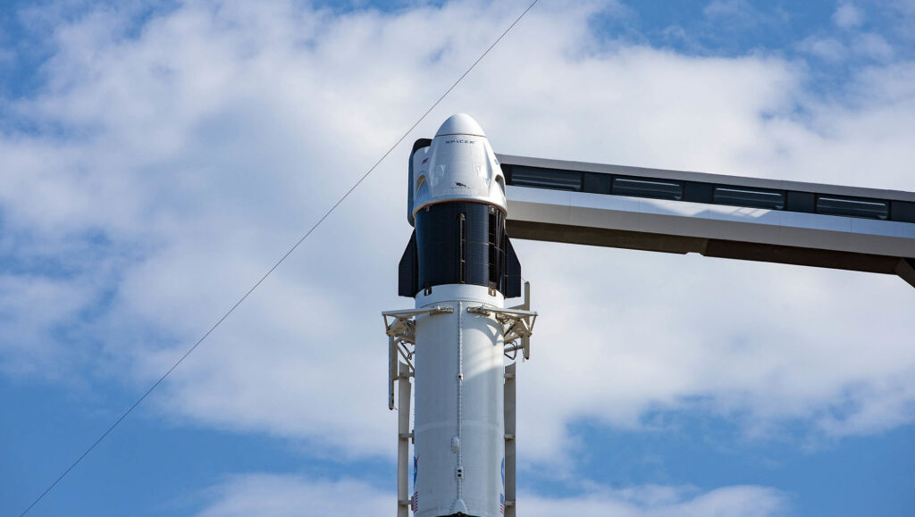 SpaceX Falcon 9 Crew Demo 2 Dragon