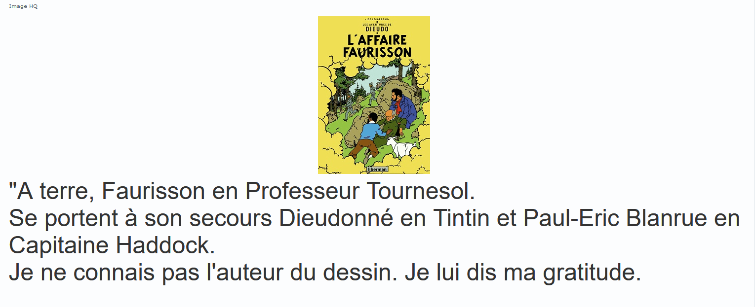 Des neurchis à l'extrême droite, la trouble existence de Tintin sur  l'Internet français - Numerama