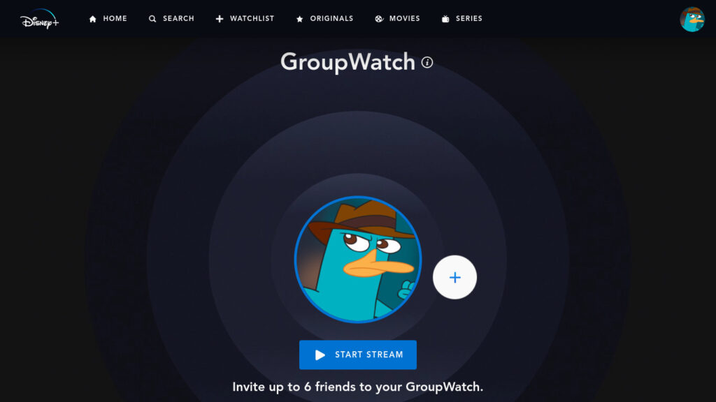 GroupWatch Disney+