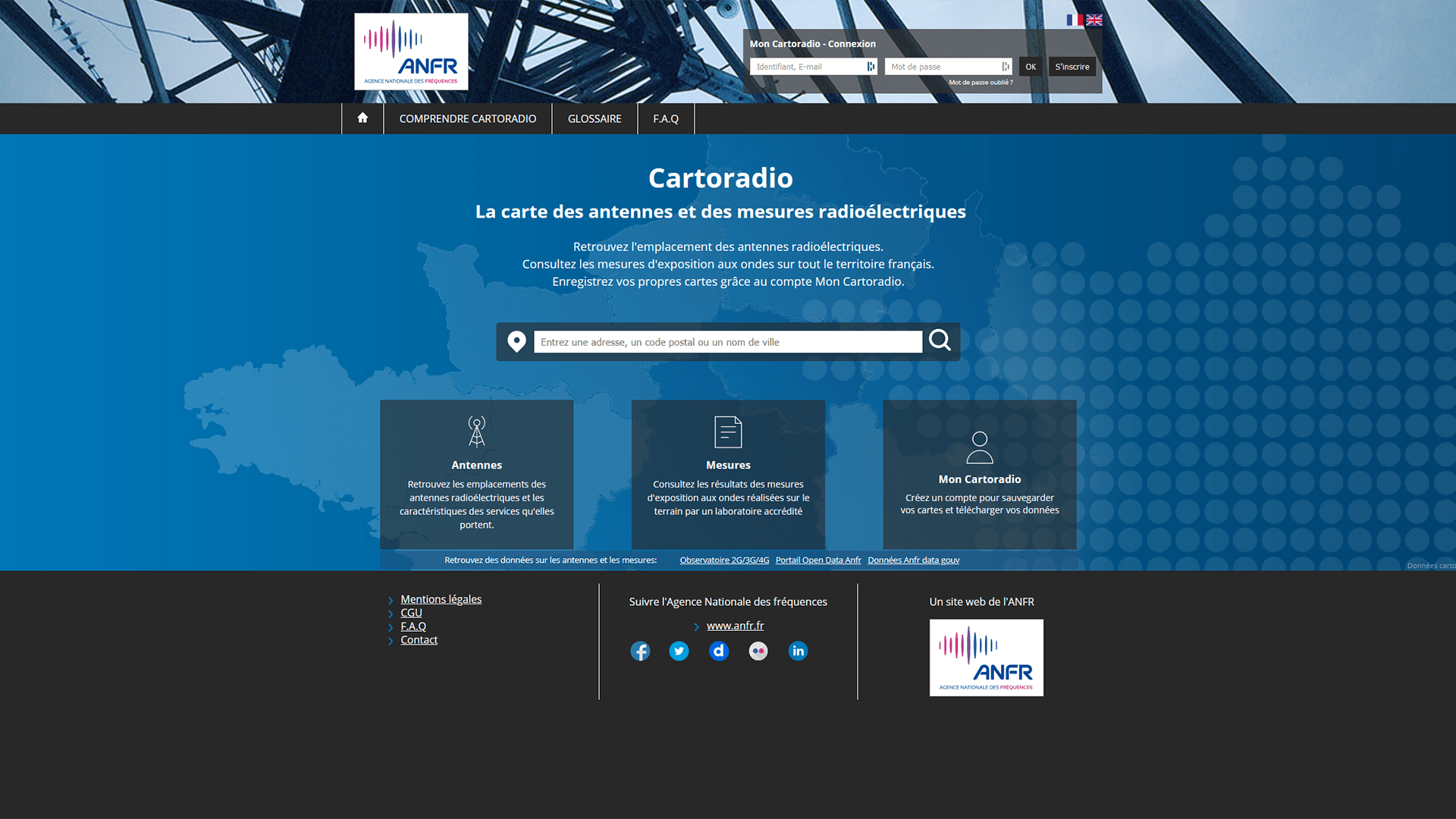 Antenne relais 3G/4G - Commune de Sarcenas