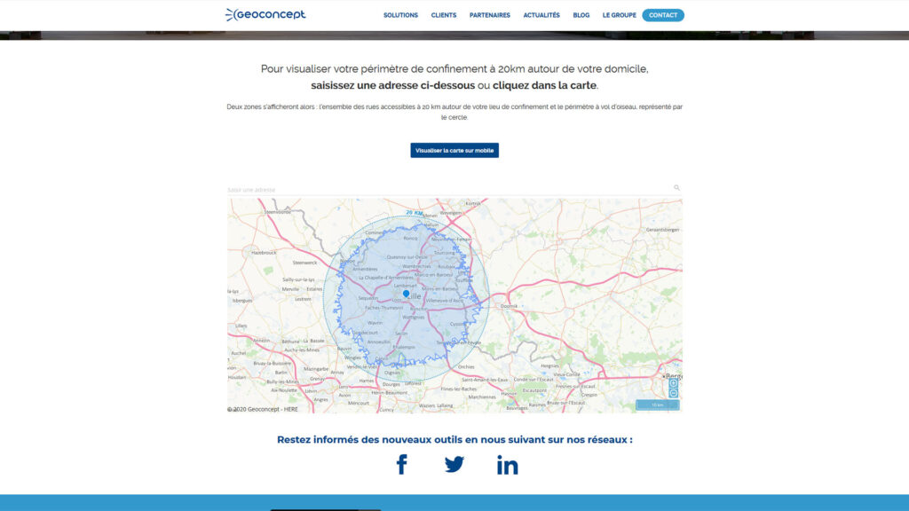 Géoconcept 20 km