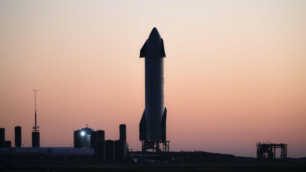 SN8 Sunrise Starship