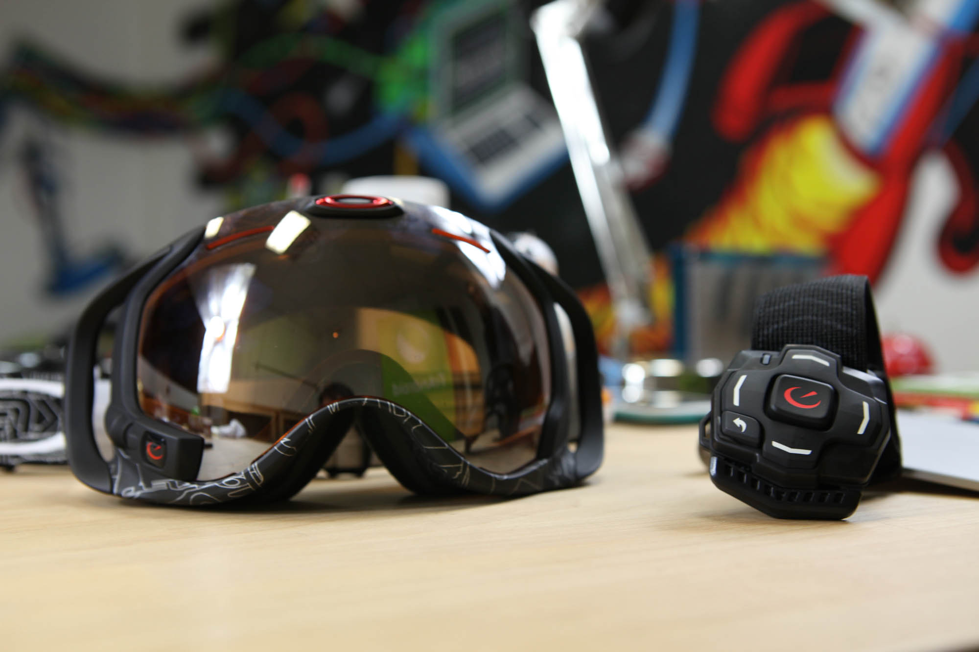 Test du Oakley Airwave 1.5, le masque de ski connecté qui numérise