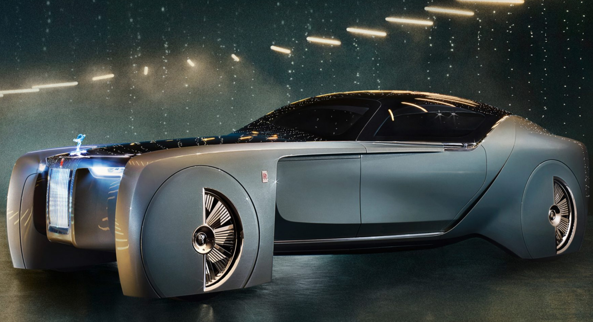 La voiture du futur imaginée par RollsRoyce est juste splendide Numerama