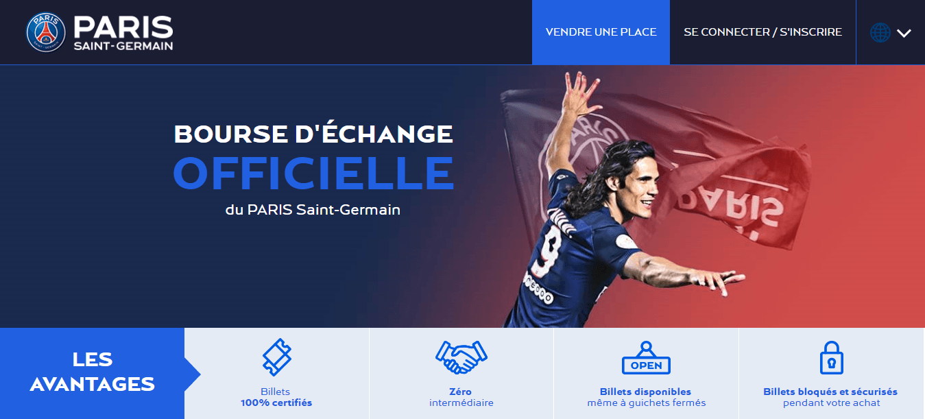 Le PSG lance un site de vente de billets entre supporters