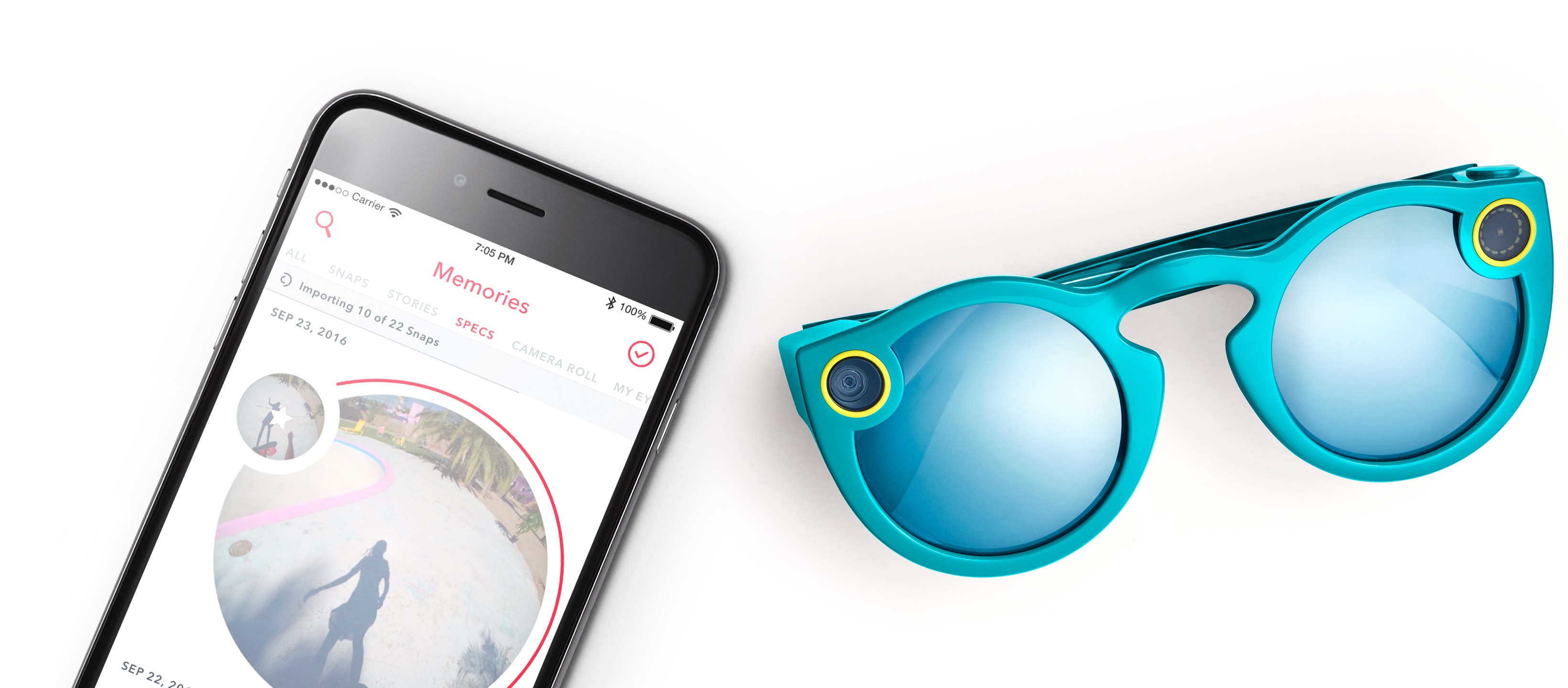 Les cheap lunettes snapchat