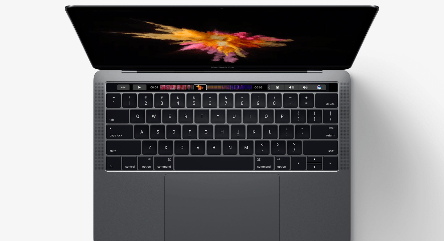 Apple lance ses nouveaux MacBook Pro avec Touch Bar et Touch ID