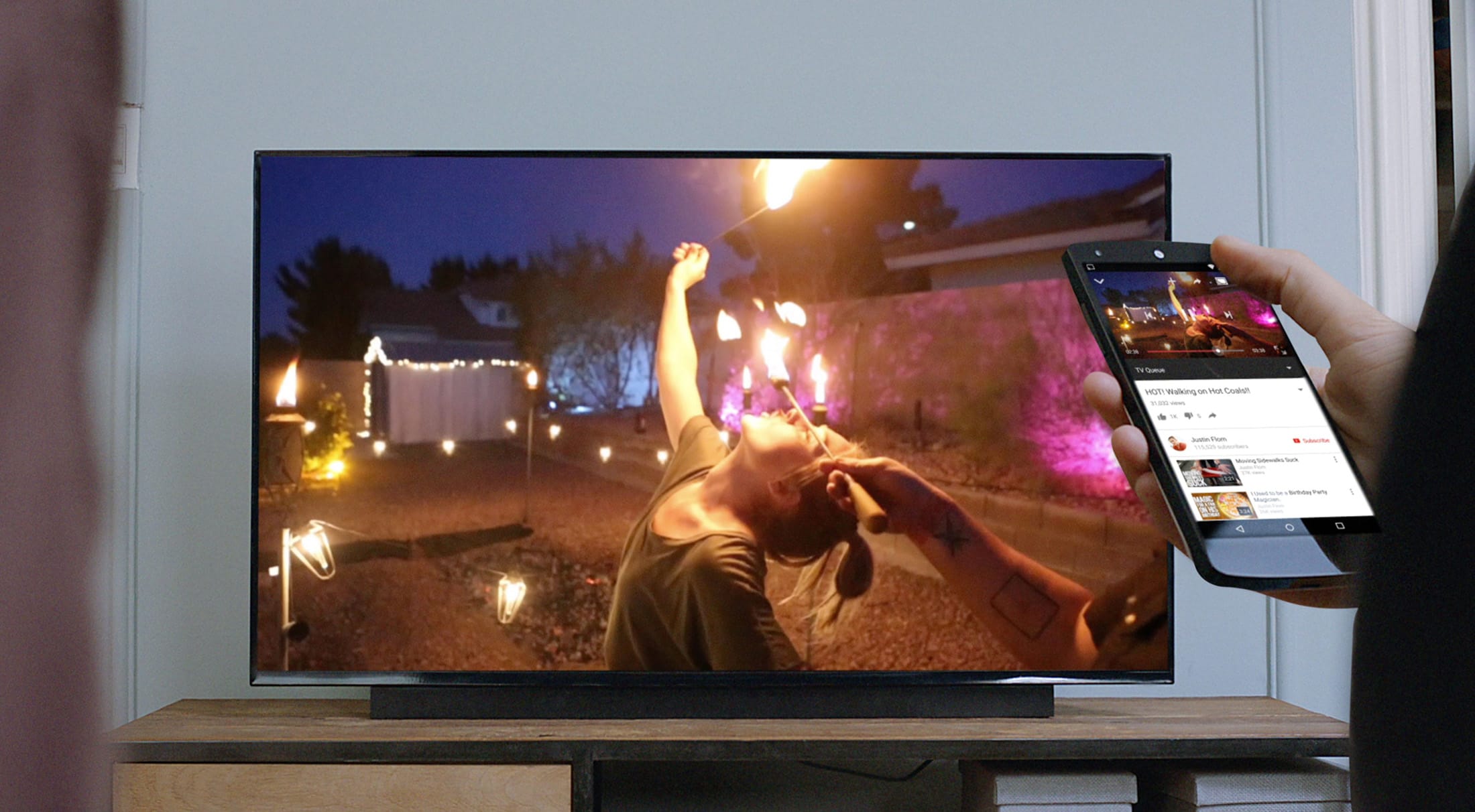 Google Cast et Molotov - L'application Chromecast pour regarder la TV