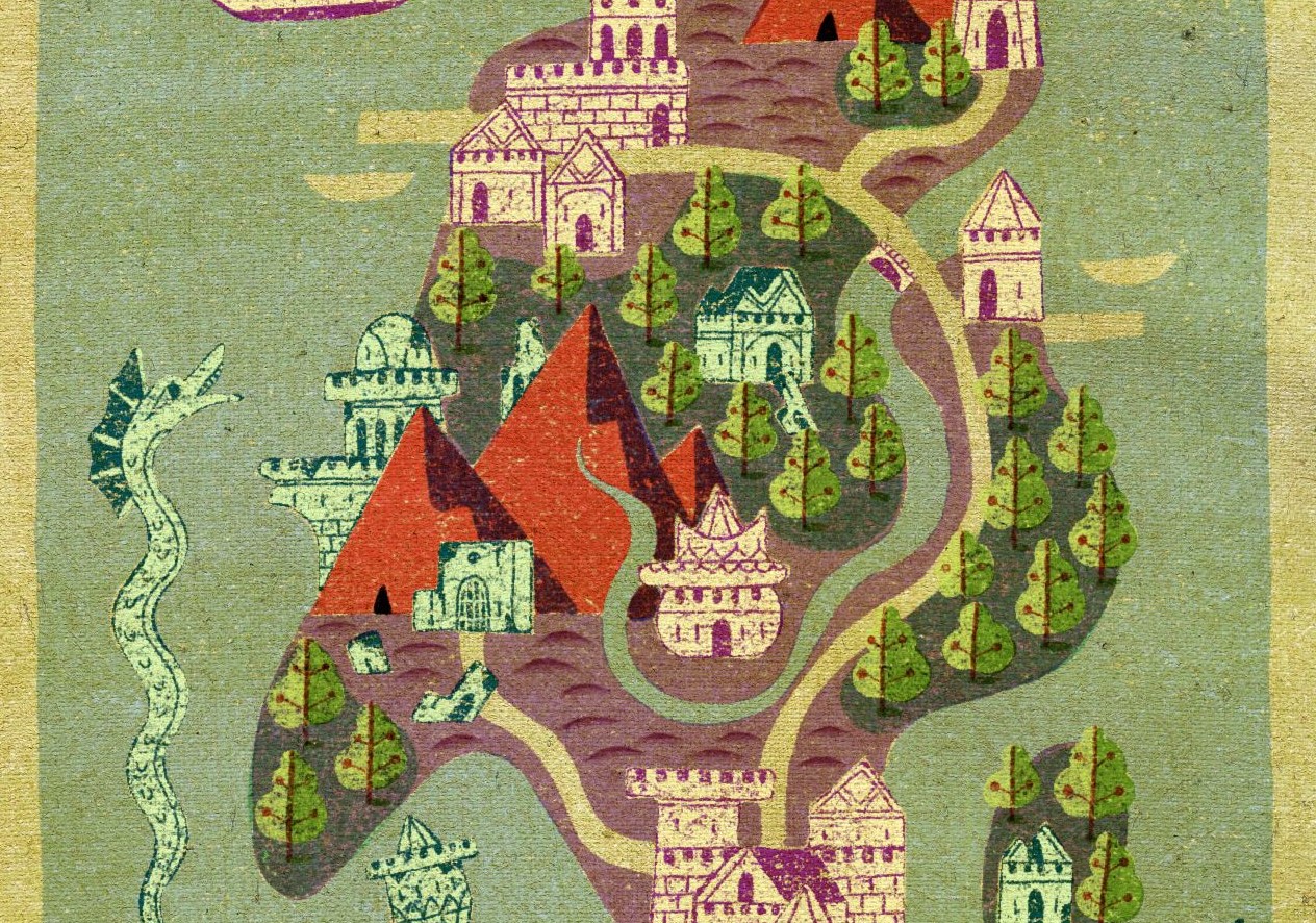Arlin Ortiz, l'artiste qui dessine des cartes imaginaires - Numerama