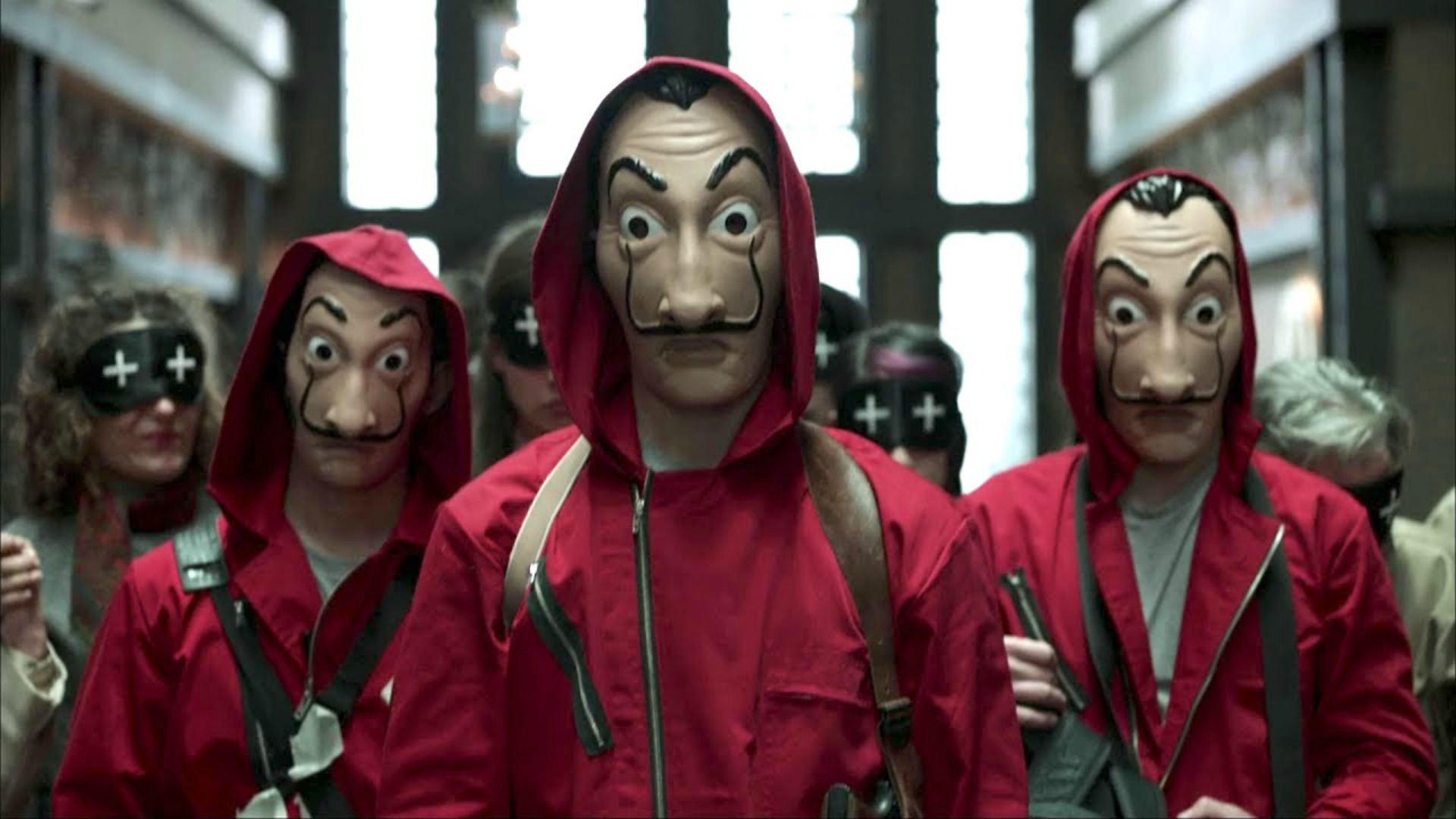 Déguisement La casa de papel avec masque