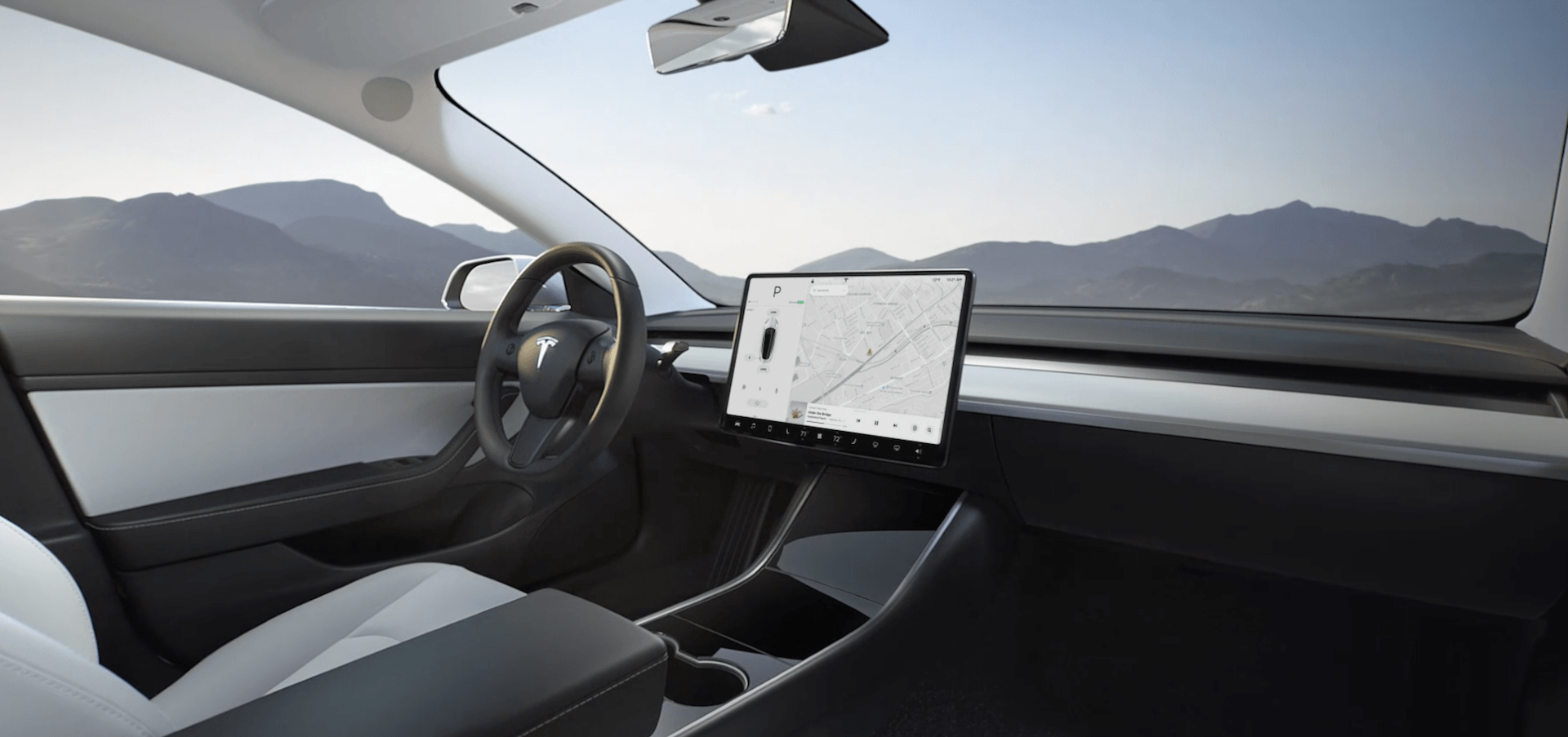 Tesla Model 3 : à quoi sert la caméra intérieure fixée sur le rétroviseur ?  À rien pour l'instant - Numerama