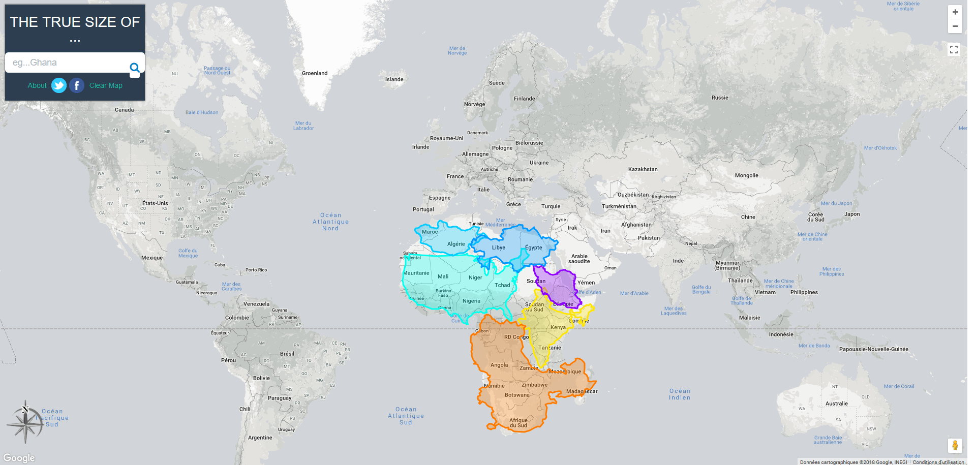 Google Maps passe du planisphère au globe pour mieux représenter le monde — free download