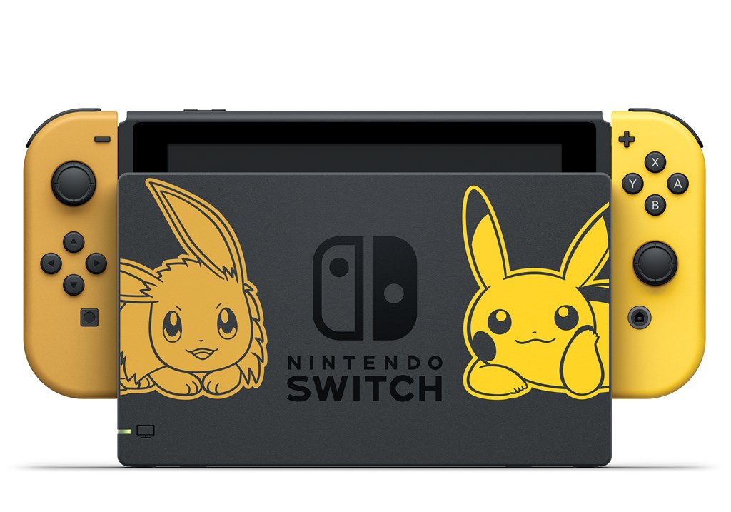 La première Switch collector sera aux couleurs de Pikachu et Évoli -  Numerama