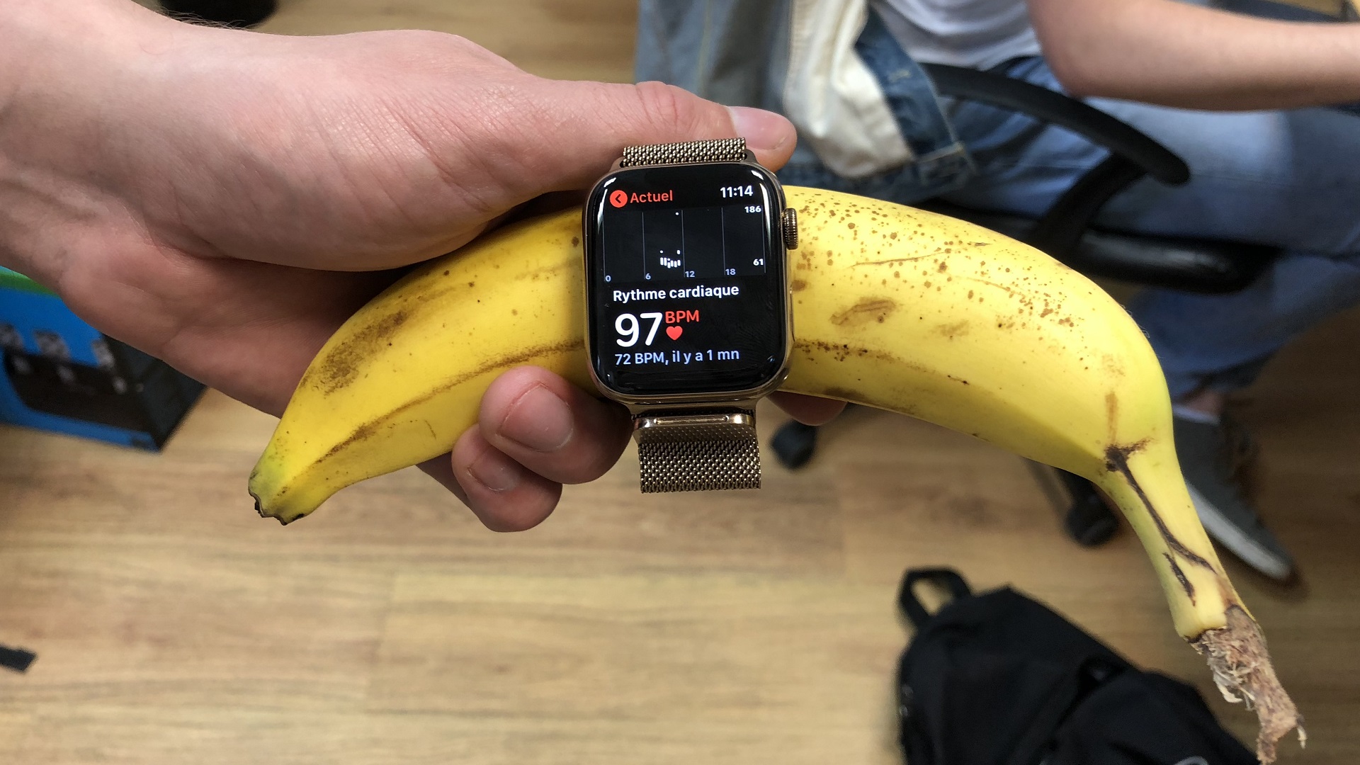 Pourquoi la banane a un rythme cardiaque (selon les montres
