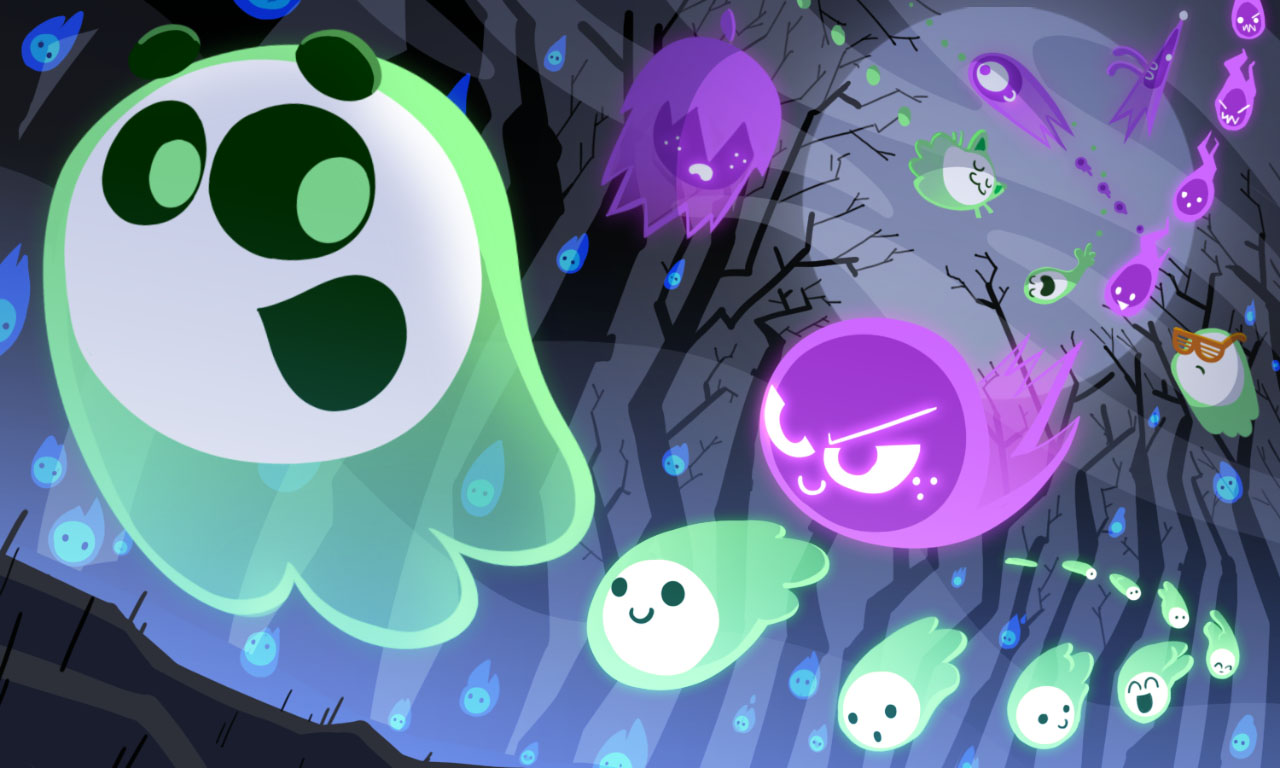 Google Doodle 2024 Halloween Game Gene Peggie