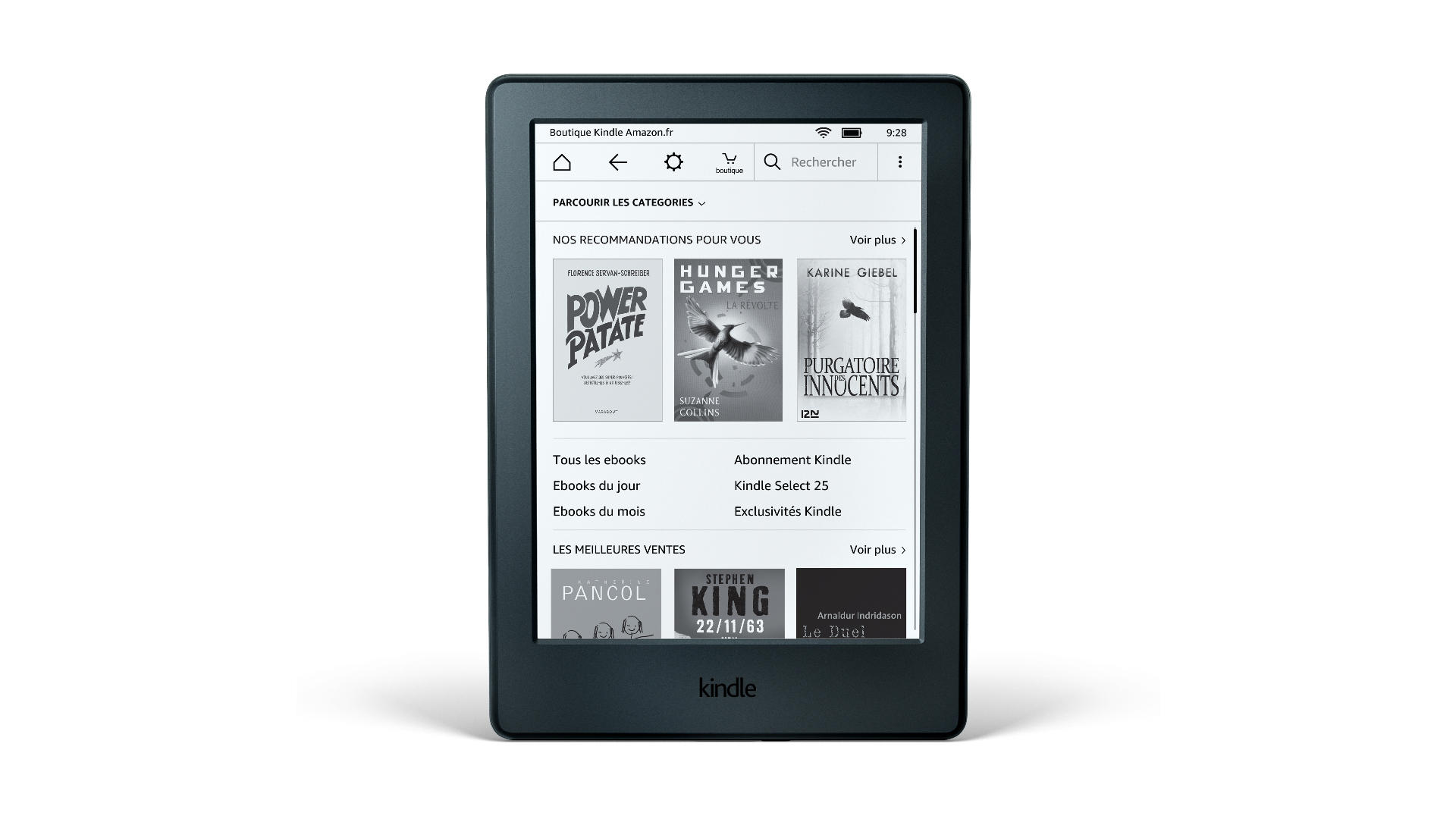 Comment prendre en main votre nouvelle liseuse Kindle