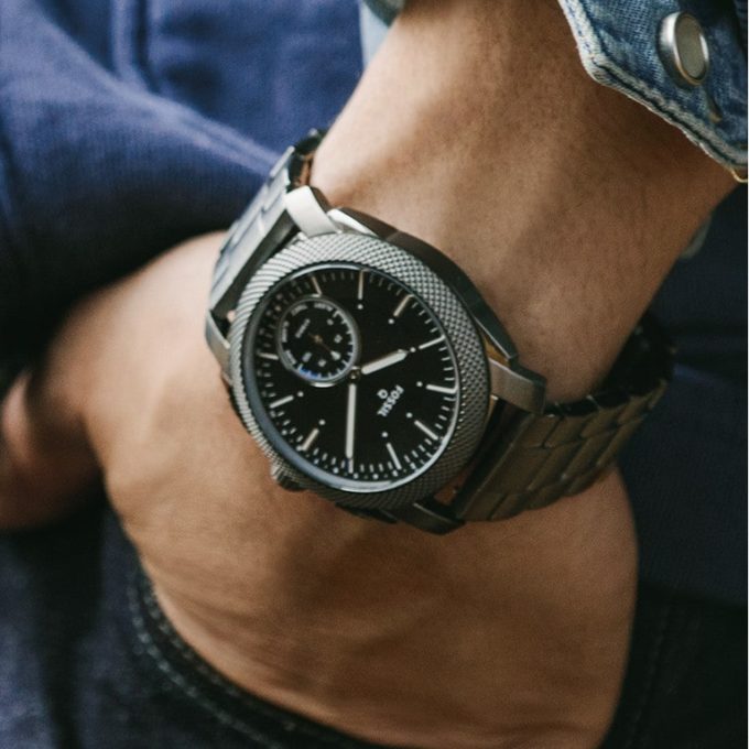 connect fossil watch to s9