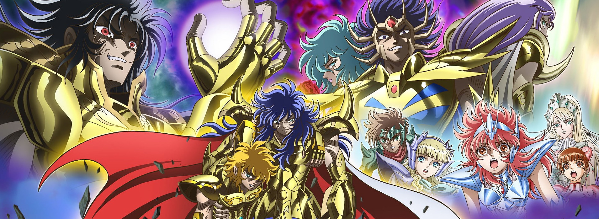 Saint Seiya : Les Chevaliers du Zodiaque font leur retour sur ADN