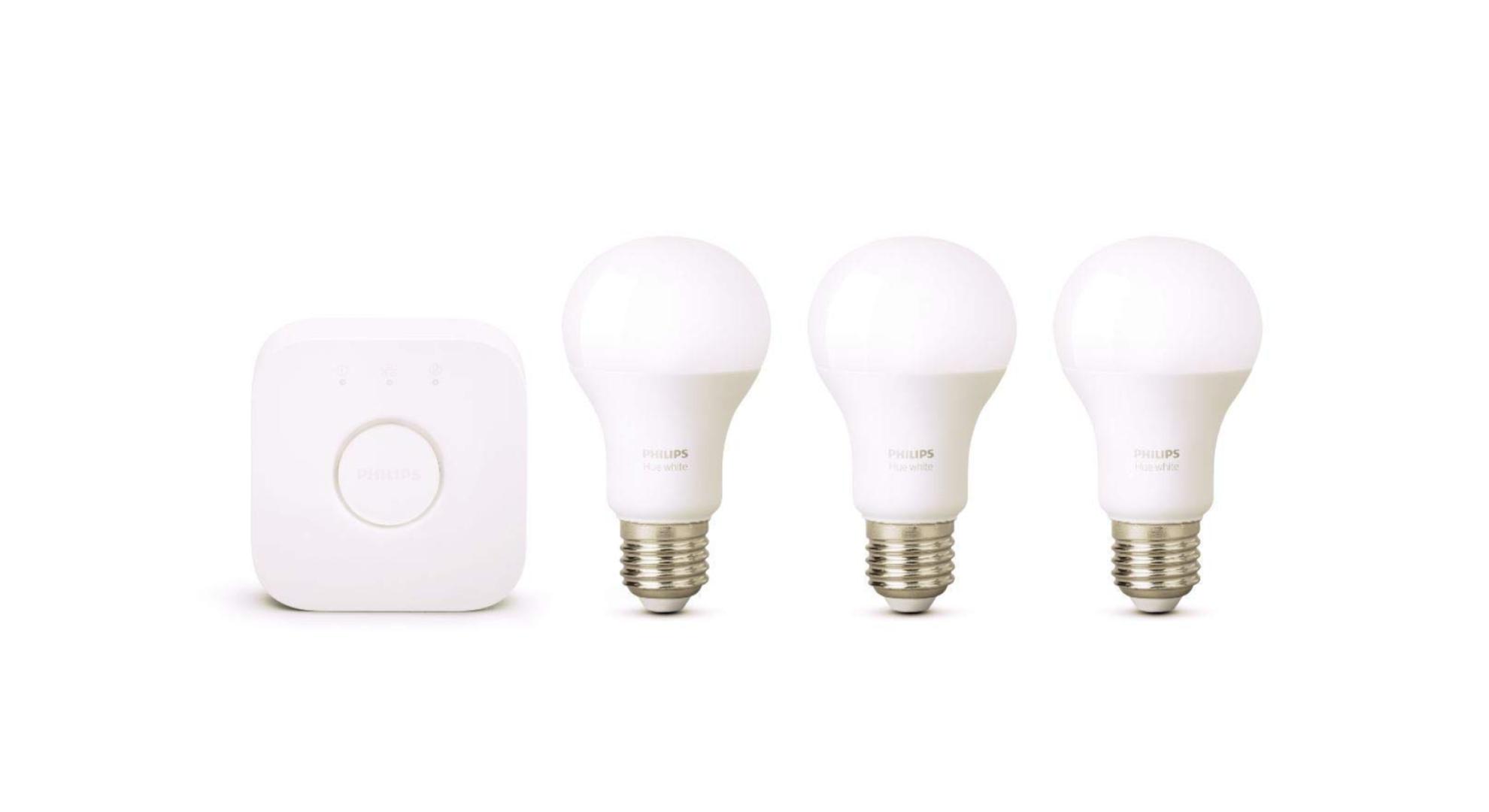 Avec ce kit de démarrage Philips Hue, la domotique est plus abordable (-25%)